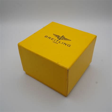 uhtenbox breitling|Breitling Uhrenbox Watch Box Nur Umkarton 90er Jahre 6.